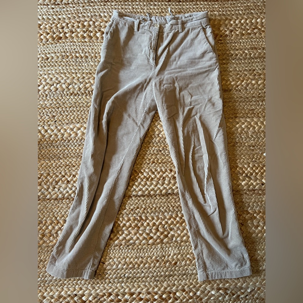 Aspesi Beige Corduroy Pants - Size 25